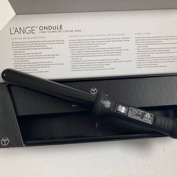L'ANGE HAIR Ondulé Ceramic Curling Wand 25MM - Picture 3 of 3